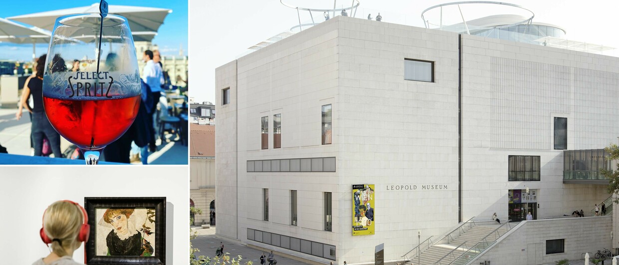 Schiele Rooftop Package (c) Leopold Museum