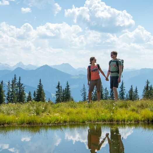 Zu 120 Almen im Pongau führt der Salzburger Almenweg.