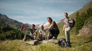 Hiking in the Ötztal in Tirol 