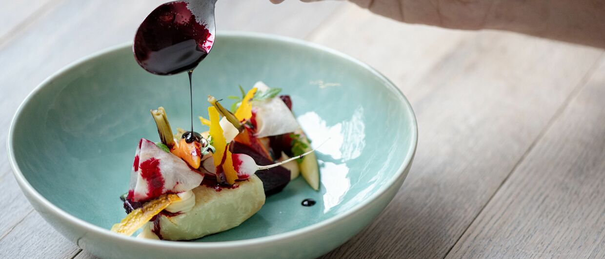 Regional, raffiniert und gleichzeitig international inspiriert kocht mitten in Wien das Restaurant Labstelle.