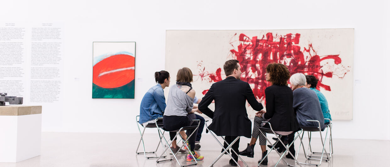An exhibition of modern art