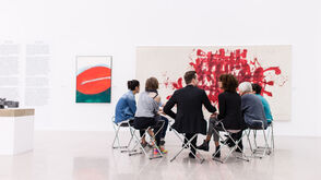 An exhibition of modern art