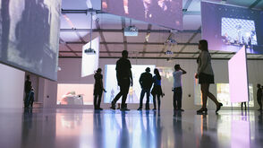 An audio visual exhibition