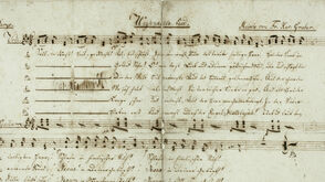 Autograph Stille Nacht von Joseph Mohr