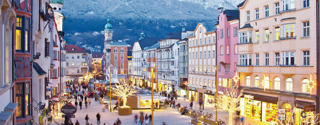 Christmas Market Maria-Theresienstraße Innsbruck