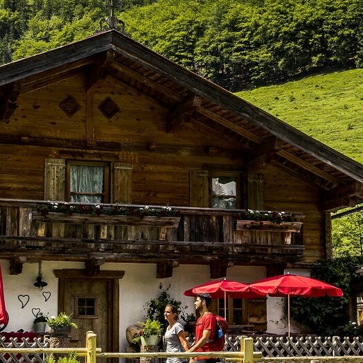 Naturschutzgebiet Kaiserbachtal in den Kitzbüheler Alpen