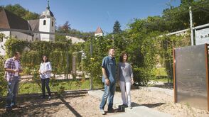 Im Garten der Kartause Aggsbach