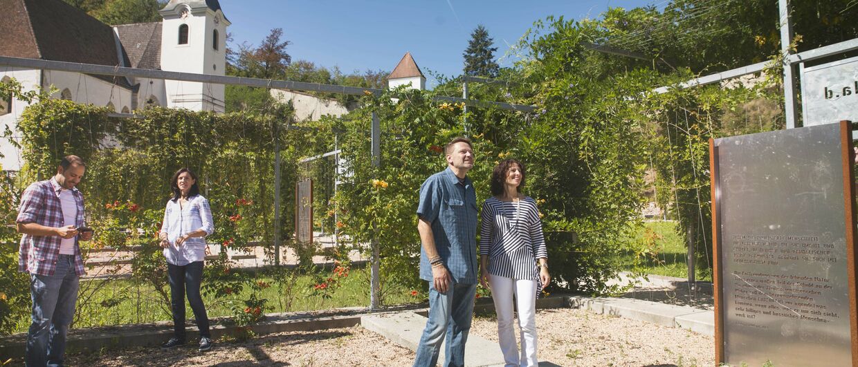 Im Garten der Kartause Aggsbach