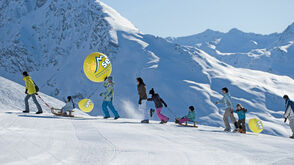 Skigebiet See im Paznauntal