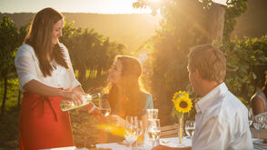 Dinner in a Vineyard