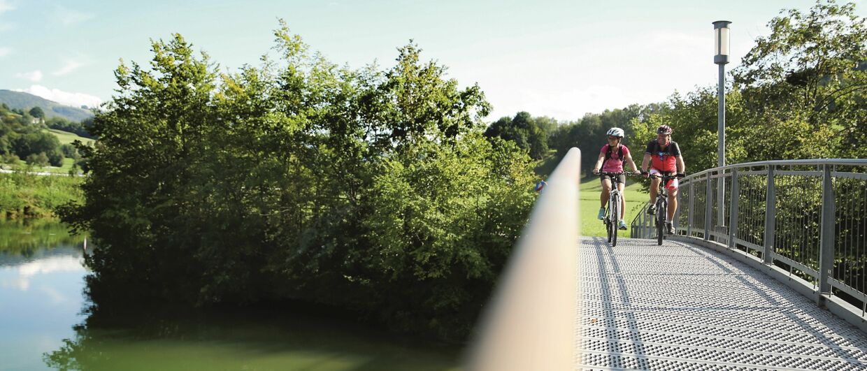 Radbrücke am Erlauftalradweg