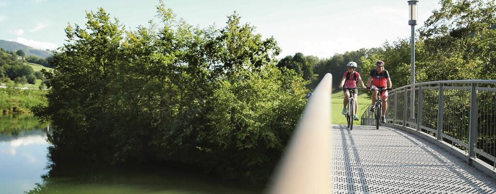 Radbrücke am Erlauftalradweg