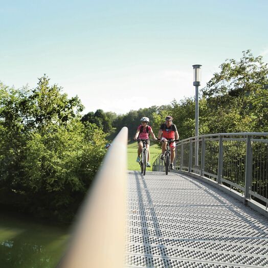Radbrücke am Erlauftalradweg