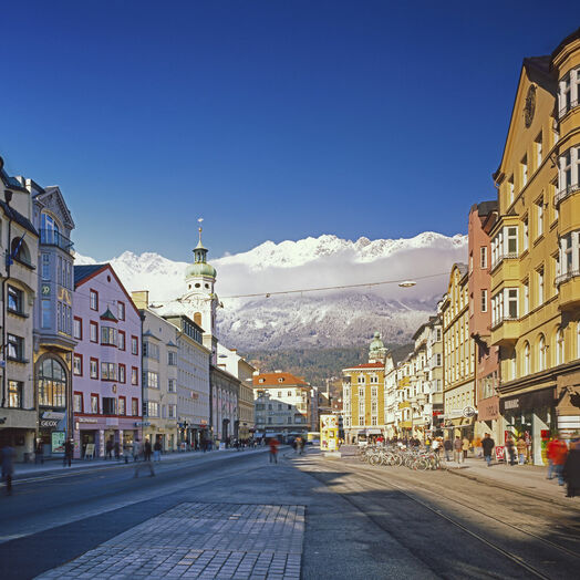Maria Theresien Strasse à Innsbruck