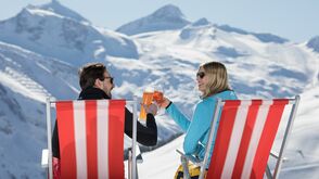 Frühlingswonne unter der Gletschersonne am Hintertuxer Gletscher