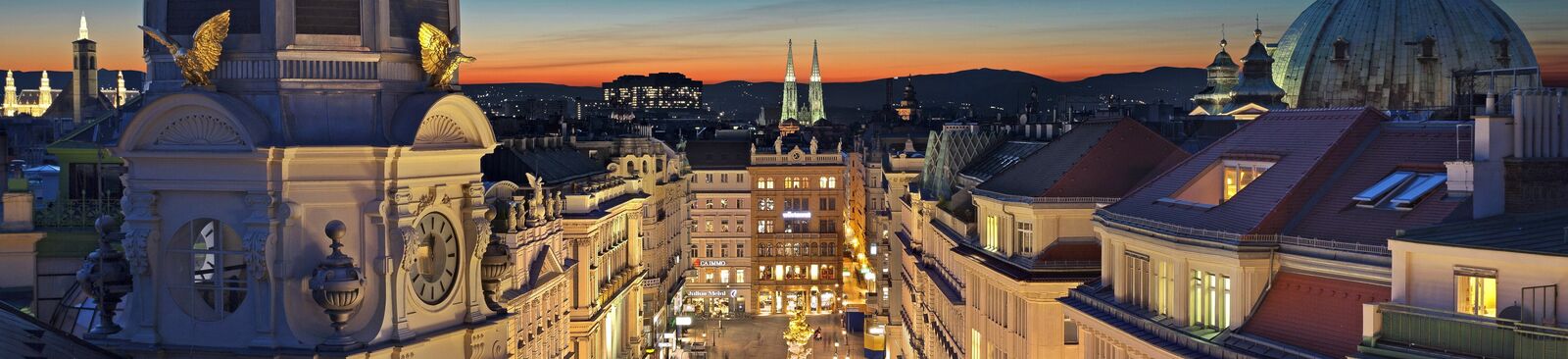 Blick auf den Graben