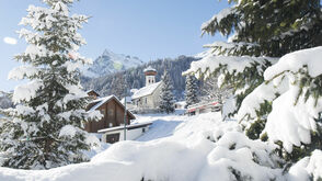 Winterlich: Gargellen im Montafon
