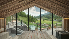 Saunawelt des Naturhotel Forsthofgut 